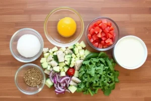 Chick-fil-A Cobb Salad ingredients