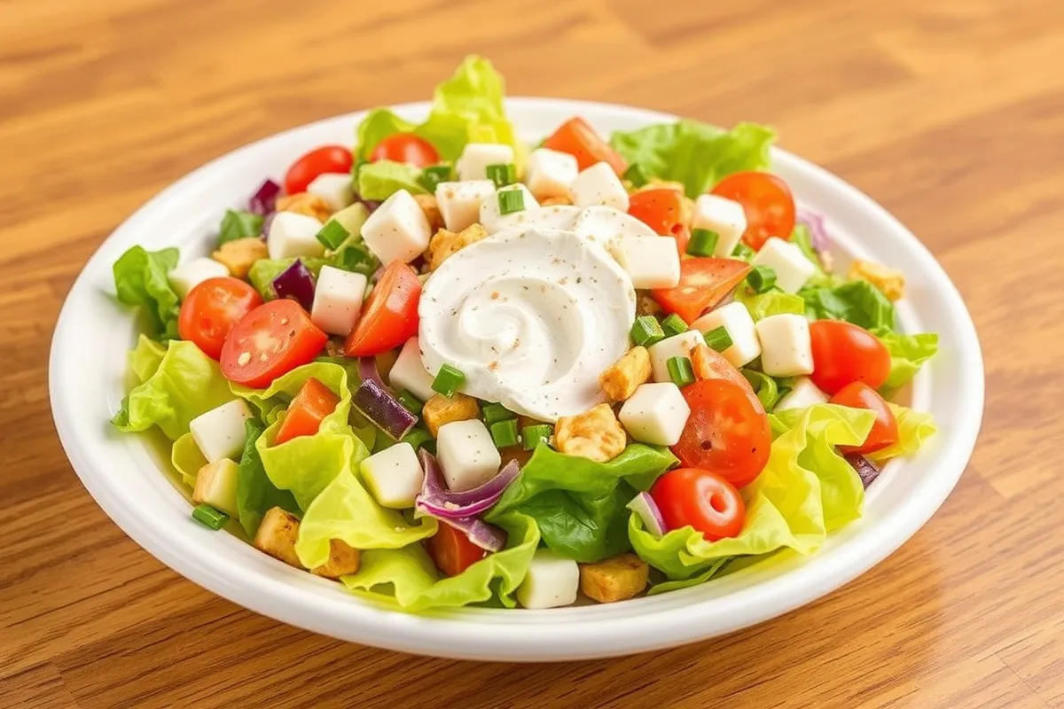 Chick-fil-A Cobb Salad close up